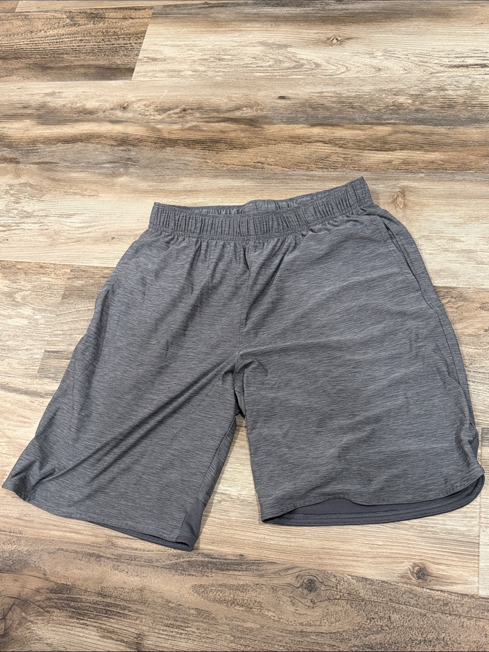 Athletic Works Men's Gray Athletic Shorts
